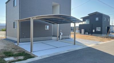 建物と調和した コスパ重視のシンプル外構（瀬戸内市 A様邸）